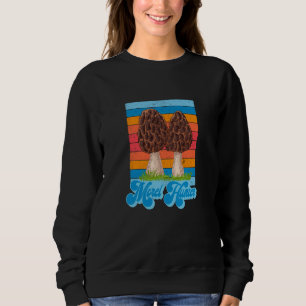 Camiseta Caça de Cogumelo Morel Diversão Caça de Cogumelos