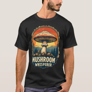 Camiseta Caça de Cogumelos Micologia Fungos Shroom Morel