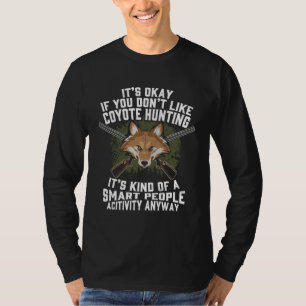 Camiseta Caça de coiote Caça Para Homens Yote coiote Marrom