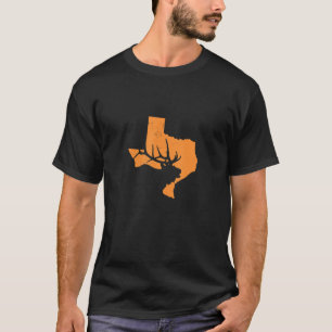 Camiseta Caça De Elk No Texas Adoramos Caçá-Los