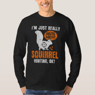 Camiseta Caça de Esquilo Caçador de Esquilo Varmint 1