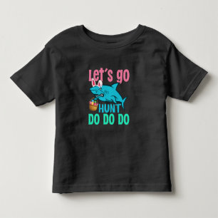 Camiseta Caça De Ovo De Páscoa Com Coelho Azul