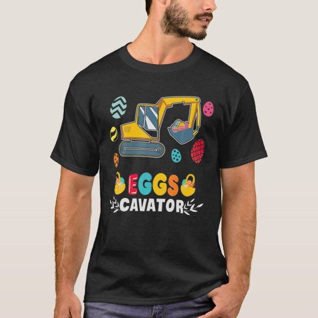 Camiseta Caça De Ovo De Páscoa Para Crianças Engraçadas Egg (Frente)