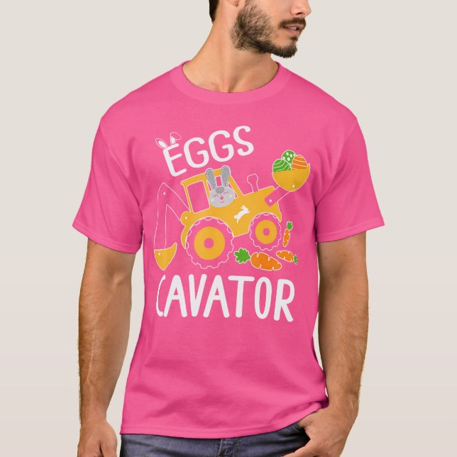 Camiseta Caça De Ovos De Páscoa De Eggscavator Gi (Frente)
