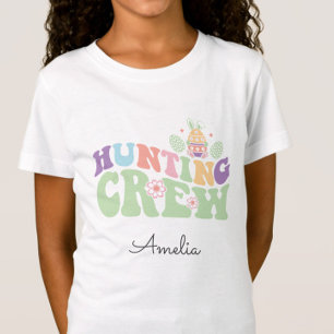 Camiseta Caça De Ovos De Páscoa Em Pastel