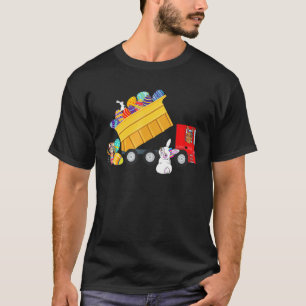 Camiseta Caça De Ovos De Páscoa Para Rapazes Adoradores De 