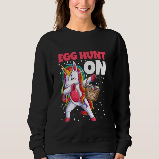 Camiseta Caça De Ovos No Coelho De Páscoa De Ovos Da Páscoa (Frente)