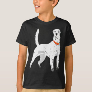 Camiseta Caça de Pássaros Cães Caça Inglês Caçador de Trein