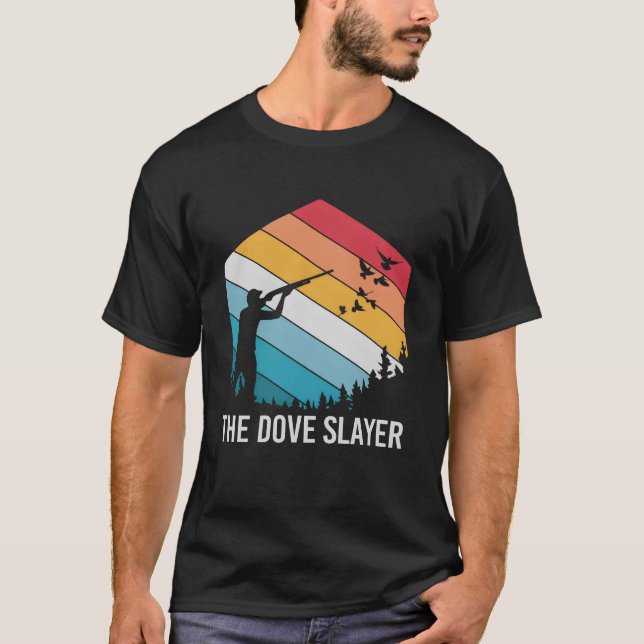 Camiseta Caça De Pássaros De Caça De Caça De Pássaros (Frente)