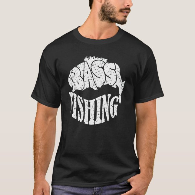 Camiseta Caça de Robalo Silhueta de Robalo (Frente)