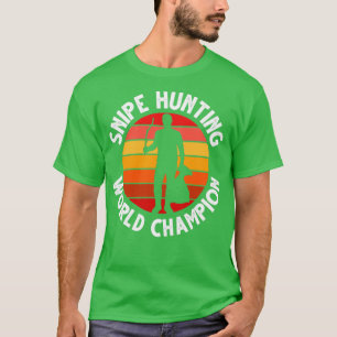Camiseta Caça de Snipe Campeão Mundial de Caça Funny Snipe