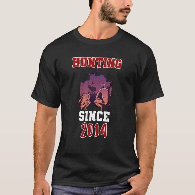 Camiseta Caça desde 2014 (Frente)