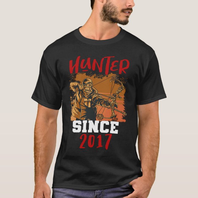 Camiseta Caça desde 2017 (Frente)