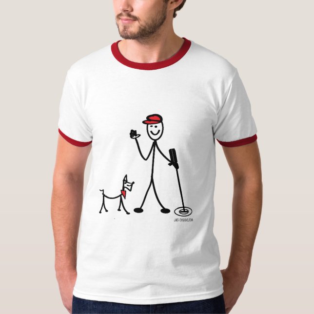 Camiseta Caça do tesouro com Fido (Frente)
