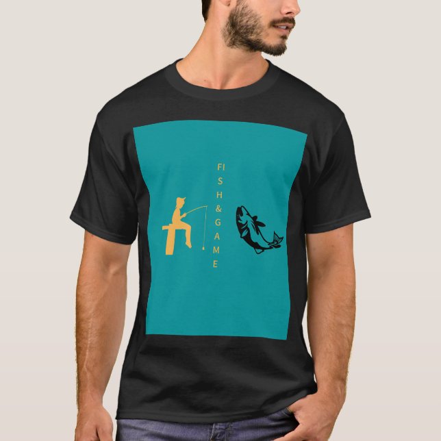 Camiseta Caça e Pesca (Frente)