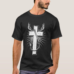 Camiseta Caça e Pesca Cristã Fé ao Ar Livre