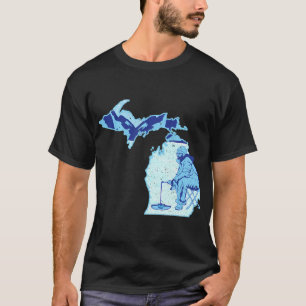 Camiseta "Caça e Pesca Divertidas Humor de Natal Caçador