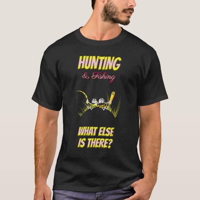 Camiseta Caça e Pesca Que Mais Sarcástico (Frente)