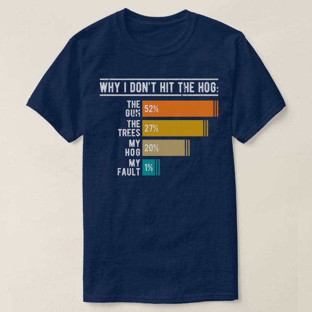 Camiseta Caça Engraçada (Frente do Design)