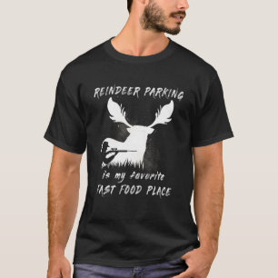 Camiseta Caça Engraçada Aos Veados De Natal, Reindeer Hun