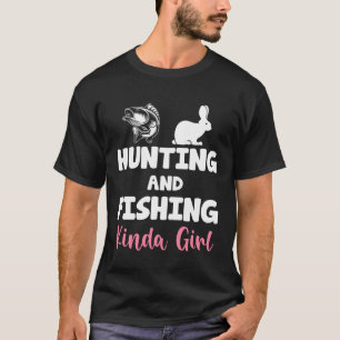 Camiseta Caça Engraçada E Pesca De Garotas, O Peixe Se Alug