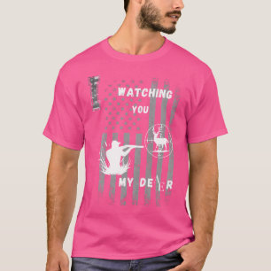 Camiseta Caça Engraçada Por Homem E Mulher Caçadora De Vead