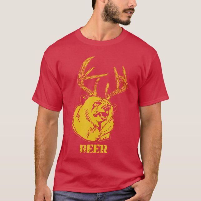 Camiseta Caça EUA Caçador (Frente)