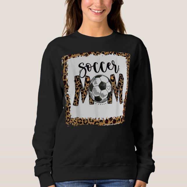 Camiseta Caça-leopardo Mãe Bela Caça-Mãe Caça-Vida Caça-Fut (Frente)