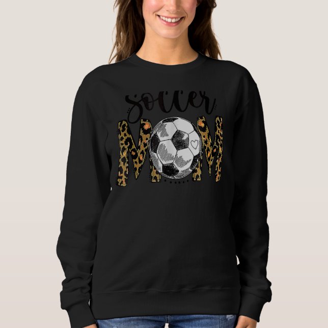 Camiseta Caça-leopardo Mãe Bela Caça-Mãe Caça-Vida Caça-Fut (Frente)