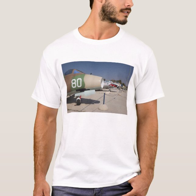 Camiseta Caça Mystere de fabricação francesa (Frente)