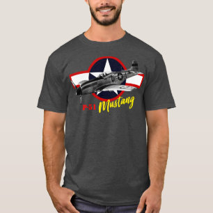 Camiseta Caça North American P51 Mustang