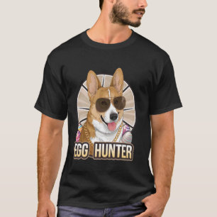 Camiseta Caça ovos de Páscoa Corgi Amante de Cães
