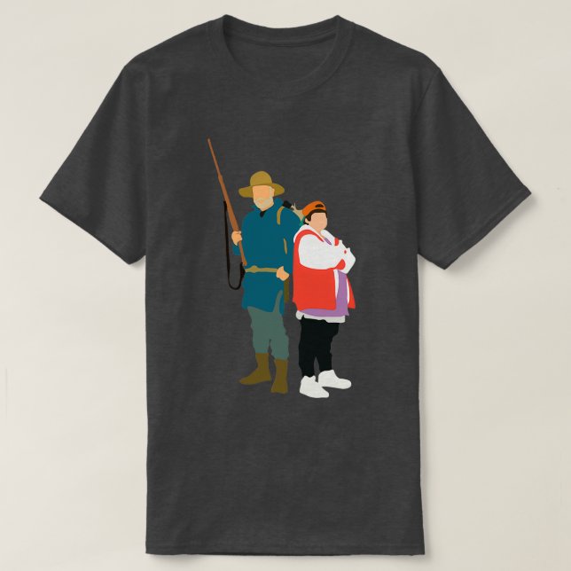 Camiseta Caça para os Wilderpeople (Frente do Design)