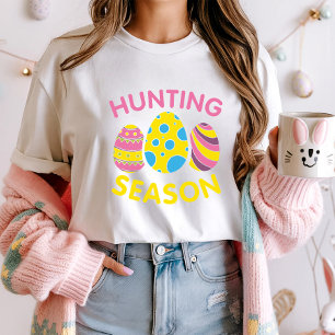 Camiseta Caça, Páscoa, Caça De Ovos