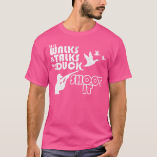 Camiseta Caça Pato Engraçado Ave Aves Caçador Tiro Rifle