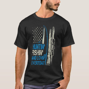 Camiseta Caça Pesca Amando Todos os Dias