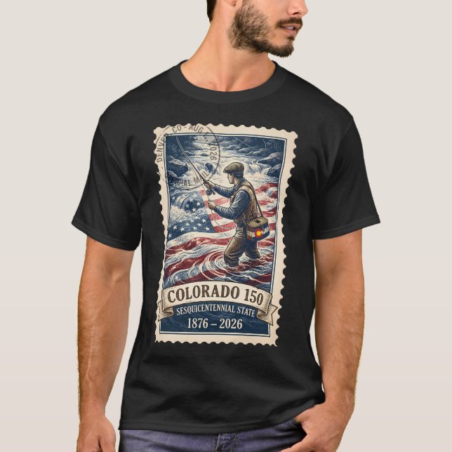 Camiseta Caça Pesca Fé Pescador EUA (Frente)