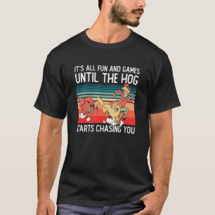 Camiseta Caça-porcos Caça-porcos Exterminador de porcos Caç