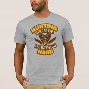 Camiseta Caça Porque Adultar é Caçador de Duros