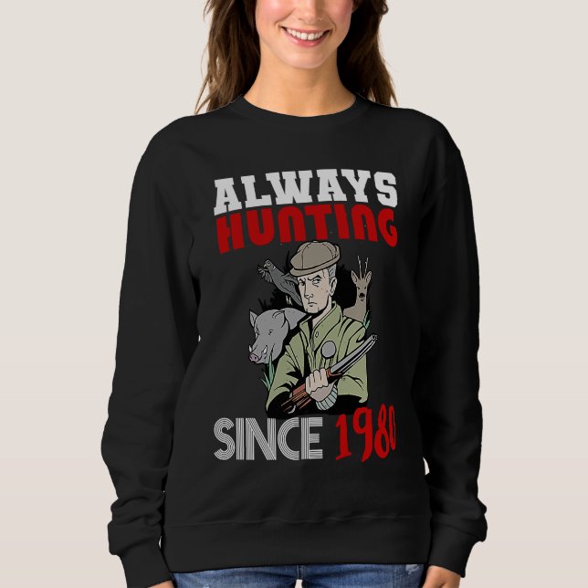 Camiseta Caça sempre desde 1980 (Frente)