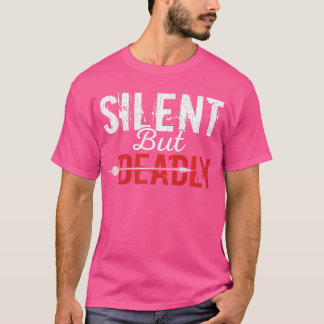 Camiseta Caça Silenciosa, Mas Engraçada, A Arco Arqueiro