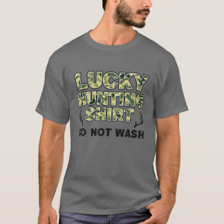 Camiseta Caça Sortuda Não Lave Caçadores