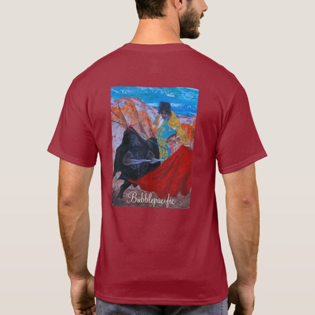 Camiseta Caça-touro e dançarina espanhola (Verso)