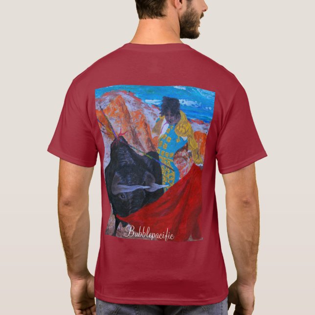 Camiseta Caça-touro e dançarina espanhola (Verso)