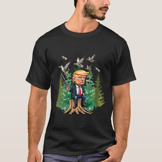 Camiseta Caça-Trunfos No Exterior Selvagem (Frente)