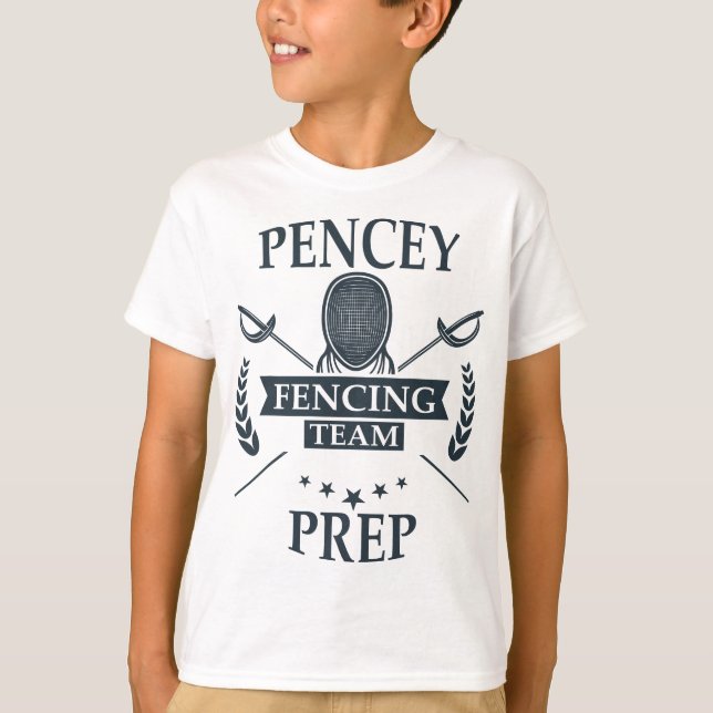 Camiseta Caça-Vedação De Pencey Prep Na Cabra De Centeio Ho (Frente)