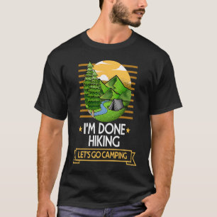 Camiseta Caçada Vamos Acampar Hiker Nature Lover Tra