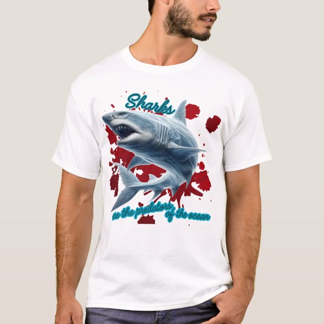 Camiseta Caçador Apex do Oceano (Frente)