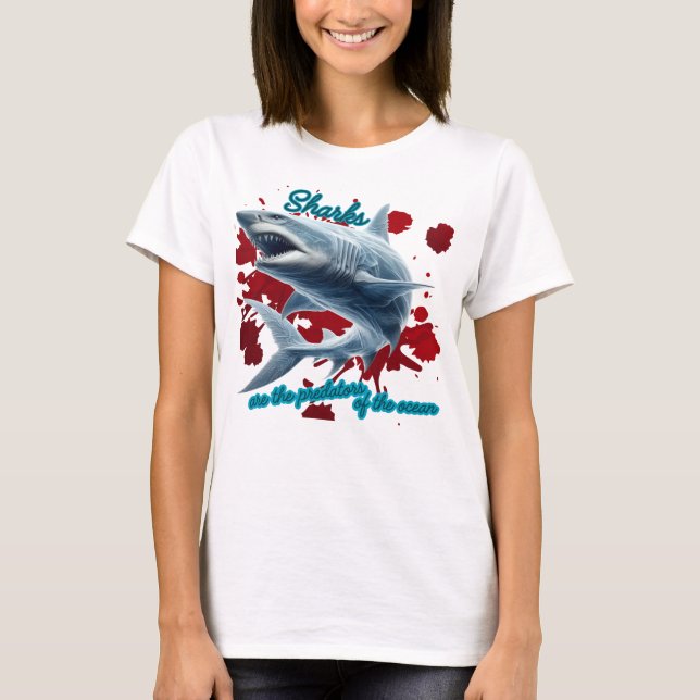 Camiseta Caçador Apex do Oceano (Frente)