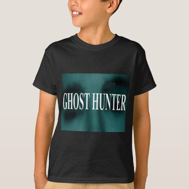 Camiseta Caçador assustador do fantasma (Frente)